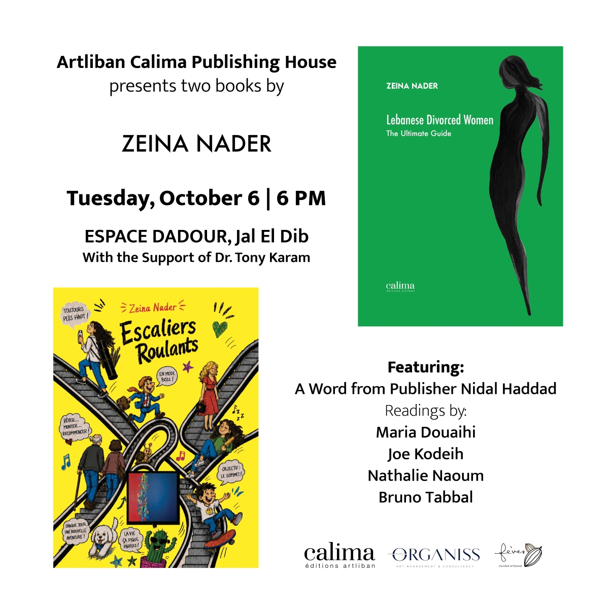 Zeina Nader Books signing