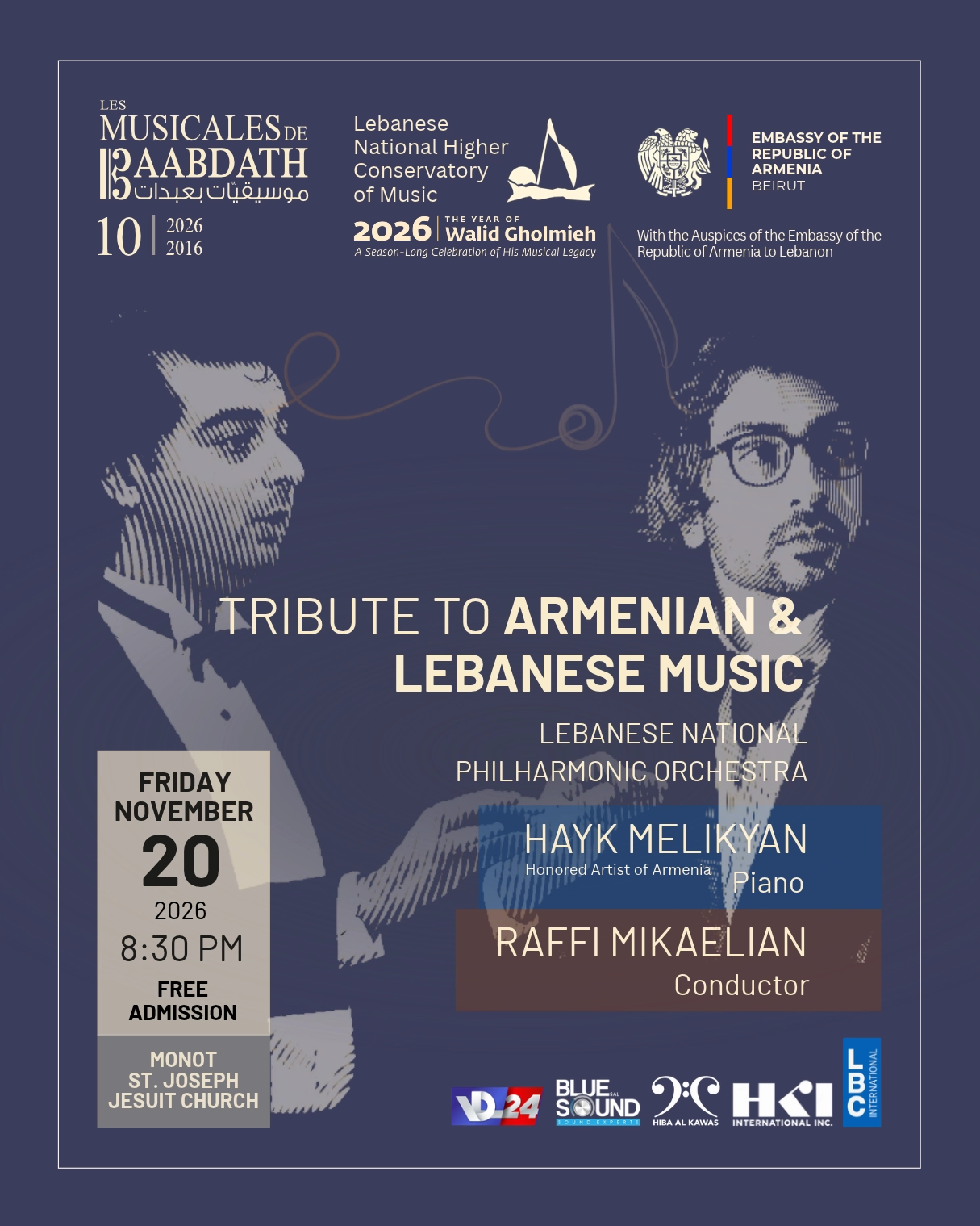 TRIBUTE TO ARMENIAN & LEBANESE MUSIC