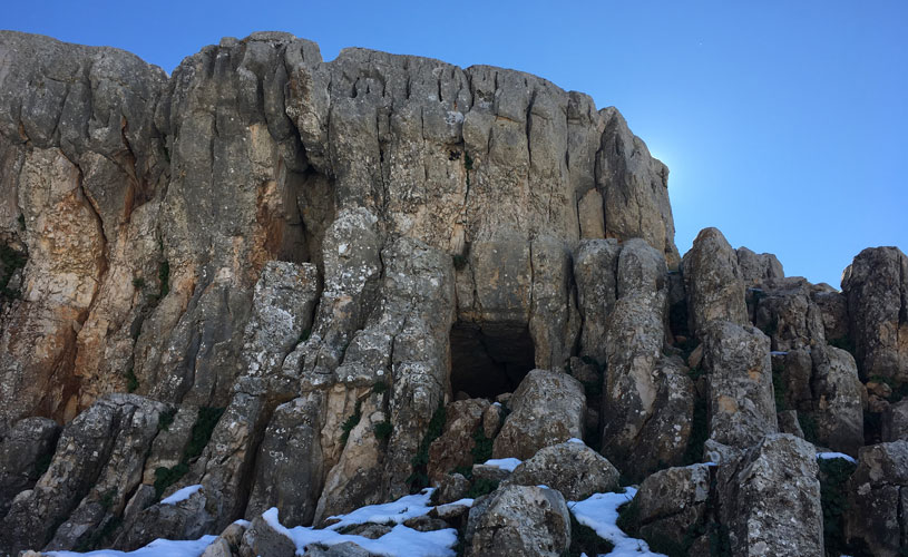 Ancient rock-cut tomb