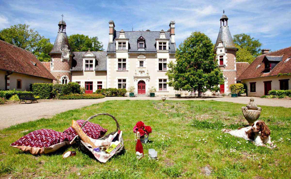 Dégustation au château de Troussay