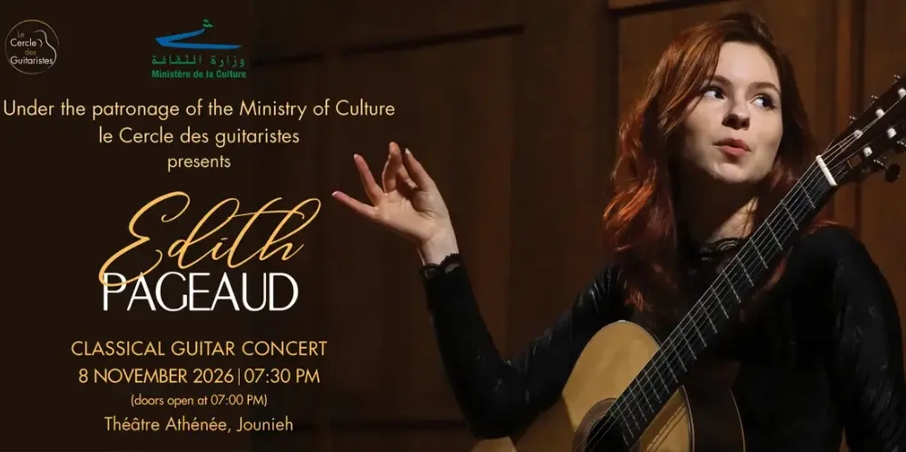 Classical guitar concert performed by Edith Pageaud