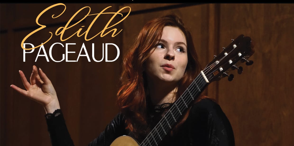 Concert de guitare classique d'Edith Pageaud