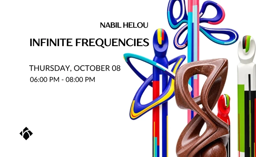 INFINITE FREQUENCIES, a solo exhibition by Nabil Helou