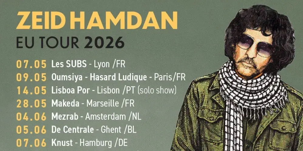 Zeid Hamdan EU Tour 2026