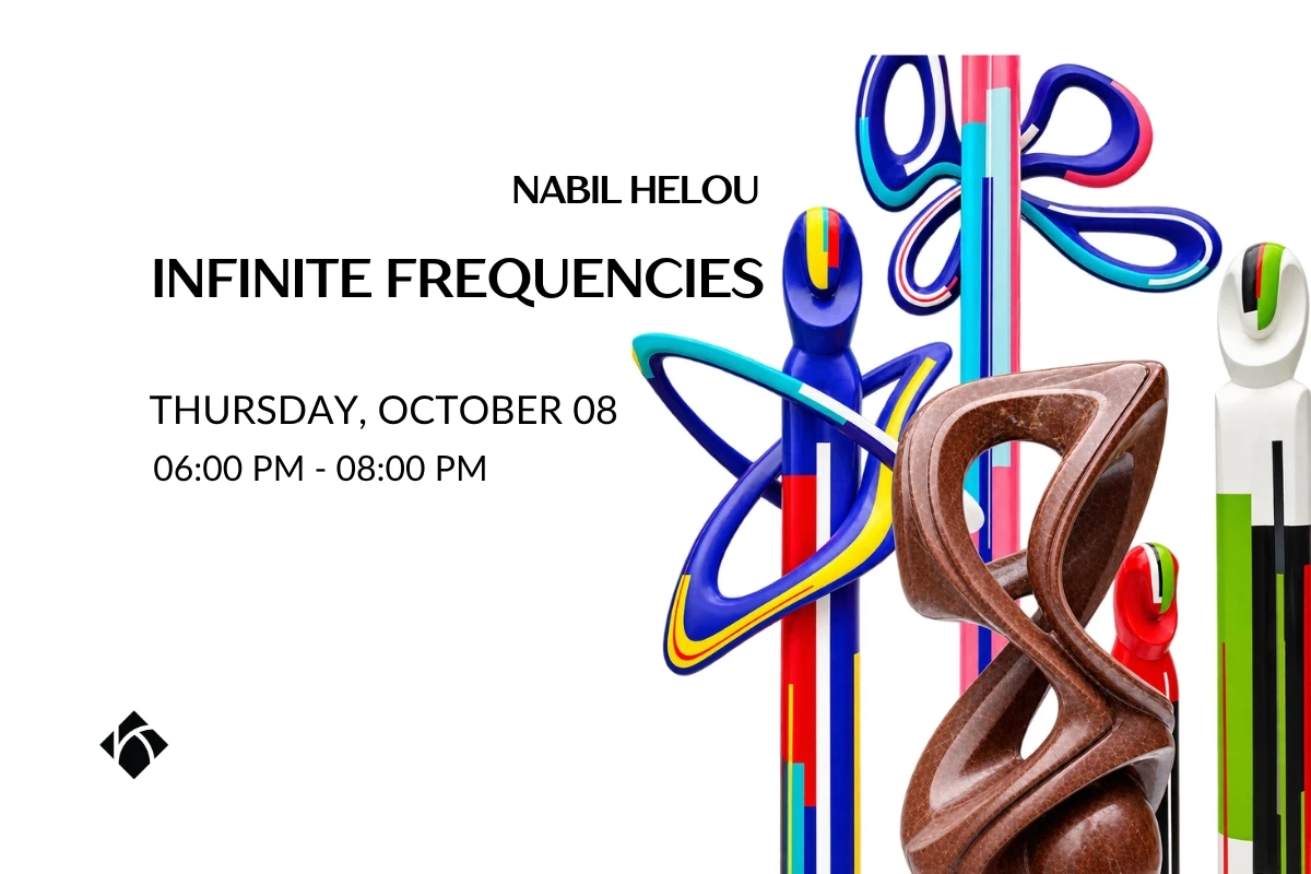 INFINITE FREQUENCIES, a solo exhibition by Nabil Helou