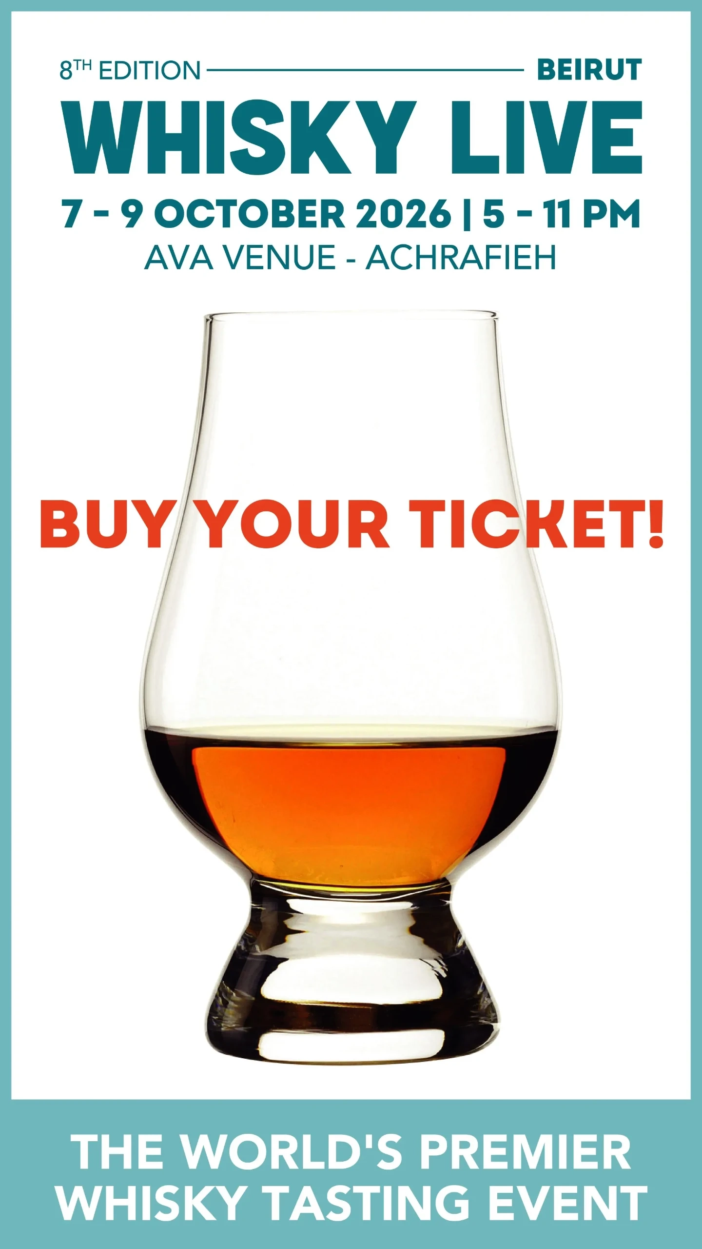 Whisky Live Beirut - 8th Edition